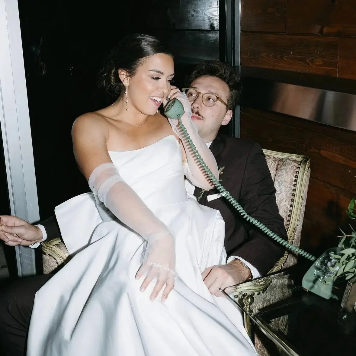 After The Tone: A storefront for a vintage rotary-phone wedding keepsake, screenshot 1 of 2